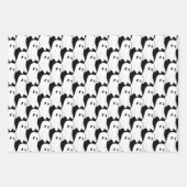 Ghosts Design Wrapping Paper-Sets Geschenkpapier Set (Vorderseite)