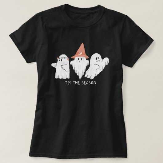 Ghosts Dies ist die Saison Fall Halloween T-Shirt (Design vorne)