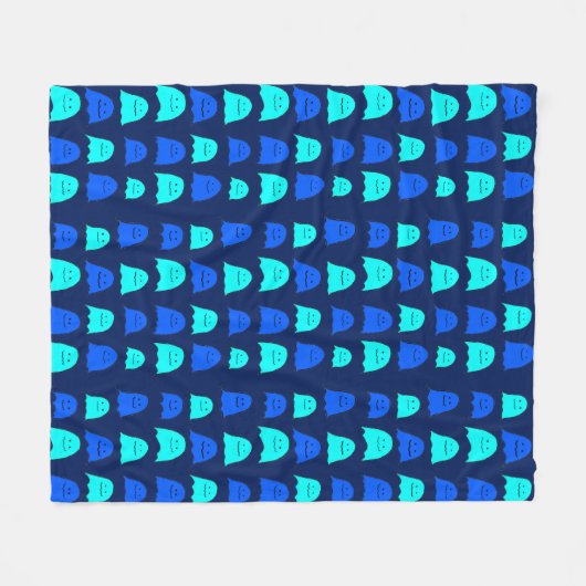 Ghosts Fleecedecke (Vorderseite (Horizontal))