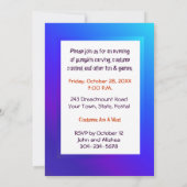 Ghosts & Friends Pumpkin Carving Party Einladung (Rückseite)