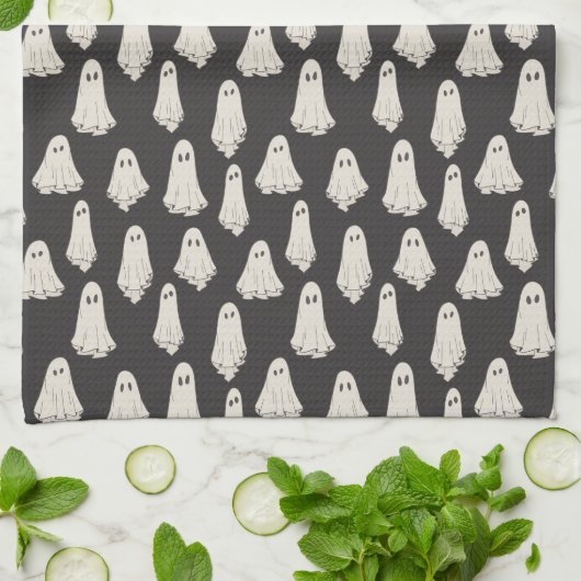 Ghosts Geschirrtuch (Gefaltet)