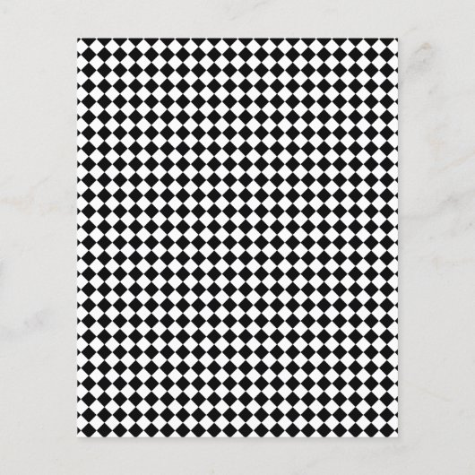 Ghosts Halloween Boo-schöne Baby-Dusche Bingo Invi (Rückseite)