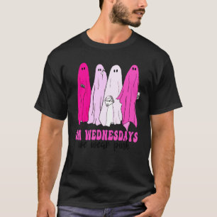 Ghosts Halloween Gemein Ghouls Pink Ghost We Wear T-Shirt