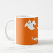 Ghosts Halloween-Tasse, Orange Kaffeetasse (Links)