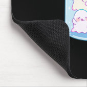 Ghosts Happy Pills Aufkleber Mousepad (Ecke)