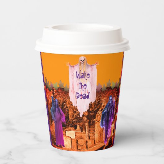 Ghosts Pappbecher (Rückseite)