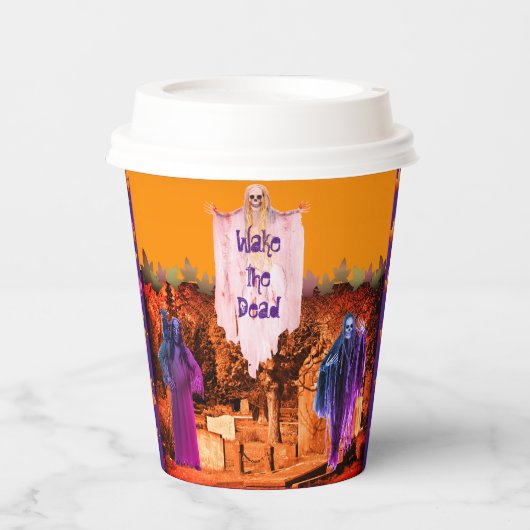 Ghosts Pappbecher (Vorderseite)