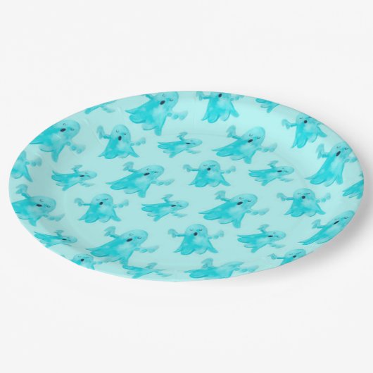 Ghosts Pappteller (Schrägansicht)