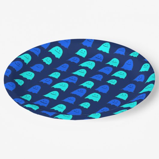 Ghosts Pappteller (Schrägansicht)