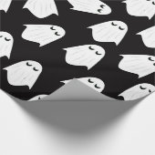 Ghosts pattern Silhouette Packpapier (Ecke)