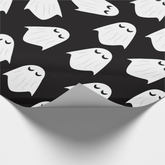 Ghosts pattern Silhouette Packpapier (Ecke)