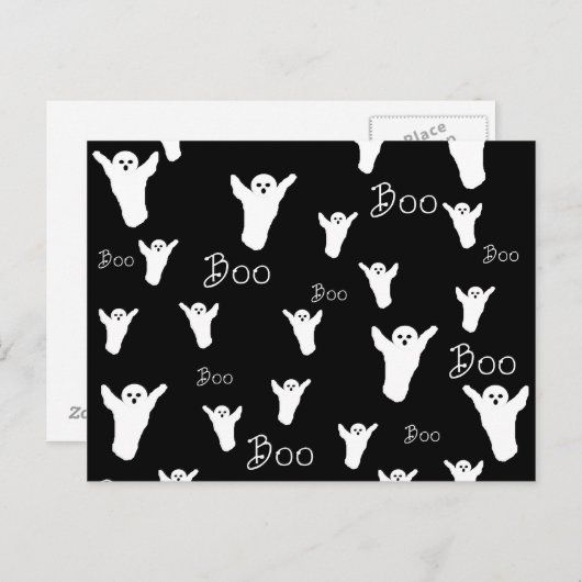 Ghosts Postkarte (Vorne/Hinten)