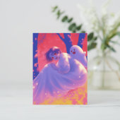 Ghosts Postkarte (Stehend Vorderseite)