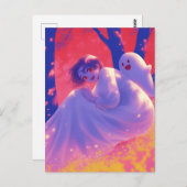 Ghosts Postkarte (Vorne/Hinten)