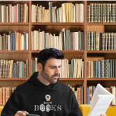 Ghosts Reading Books - Halloween Hoodie