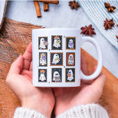 Ghosts Reading Vintage Briefmarke Halloween Kaffeetasse