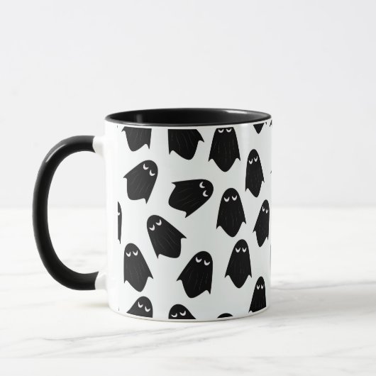Ghosts Silhouette Kaffeetasse (Links)
