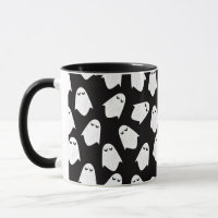 Ghosts Silhouette Kaffeetasse
