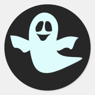Ghosts-Sticker-Armee Runder Aufkleber