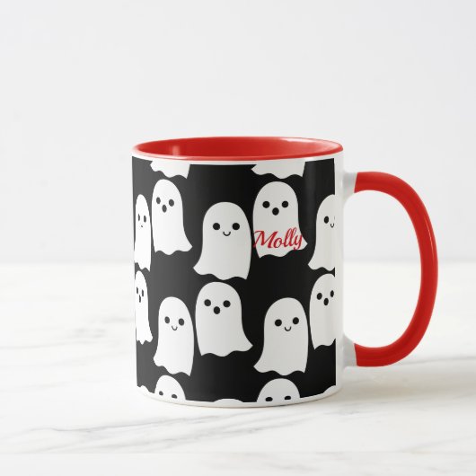 Ghosts Tassen Kawaii Halloween Niedlicher Cup (Rechts)