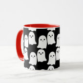 Ghosts Tassen Kawaii Halloween Niedlicher Cup (Vorderseite Links)