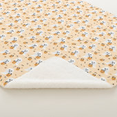 Ghosts trick oder behandeln Muster Orange Black Sherpadecke (3/4)