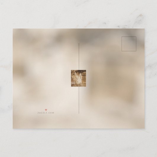 Ghoststed Einladung Postkarte (Rückseite)