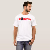 Ghostwriter - schwarzer Geist T-Shirt (Vorne ganz)