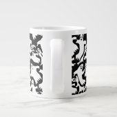 Ghosty Pattern Jumbo Coffee Tasse (Rückseite)