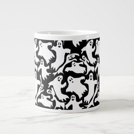 Ghosty Pattern Jumbo Coffee Tasse (Vorderseite)