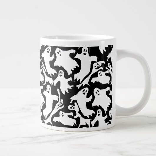 Ghosty Pattern Jumbo Coffee Tasse (Rechts)
