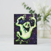 Ghosty Postkarte (Stehend Vorderseite)