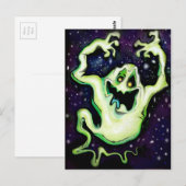 Ghosty Postkarte (Vorne/Hinten)