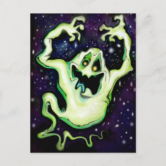 Ghosty Postkarte (Vorderseite)