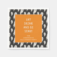 Ghotenes Halloween-Party, halloween napkins