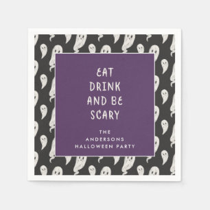 Ghotenes Halloween-Party, halloween napkins Serviette