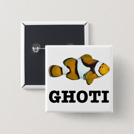 GHOTI Knopf Button (Vorne & Hinten)
