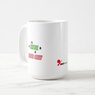 Ghoul Bites Only – Lustiger Halloween Kaffeetasse