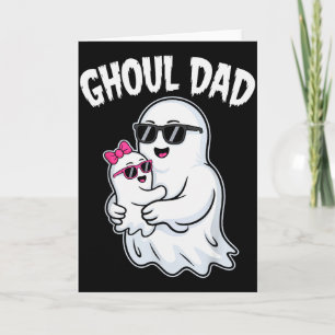 Ghoul Dad Shirt Männer Daddy Soky Halloween Geist  Karte