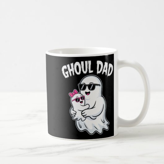 Ghoul Dad Shirt Men Daddy Soky Halloween Ghost Cos Kaffeetasse (Rechts)