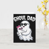 Ghoul Dad Shirt Men Daddy Soky Halloween Ghost Cos Karte (Gelbe Blume)