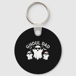 Ghoul Dad Vintage Daddy Geist Lustiger Halloween Schlüsselanhänger