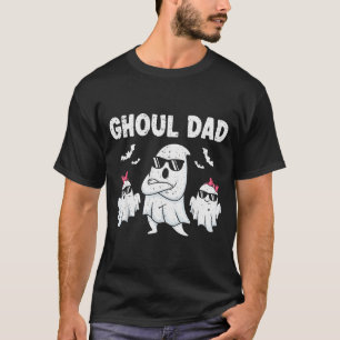 Ghoul Dad Vintage Geist Lustiges Halloween Kostüm T-Shirt