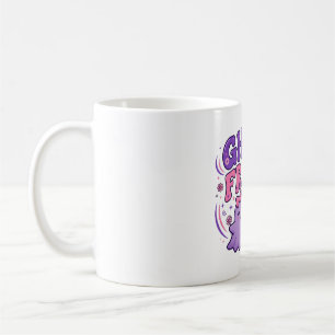Ghoul Freundin Süße Geist Halloween-Typografie Kaffeetasse