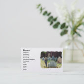 Ghoul-Friedhofs-Geschäfts-Karte Visitenkarte (Stehend Vorderseite)