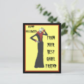 Ghoul Friends Postkarte (Stehend Vorderseite)