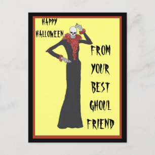 Ghoul Friends Postkarte