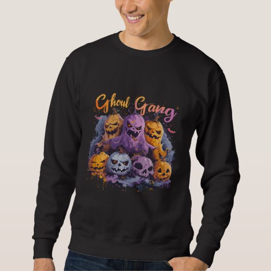 Ghoul Gang | ExDesigner | Halloween Sweatshirt (Vorderseite)