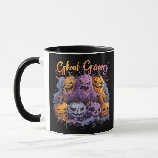 Ghoul Gang  | ExDesigner | Halloween Tasse (Links)