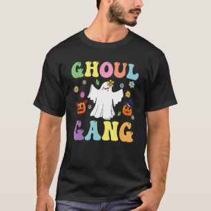 Ghoul Gang Groovy Hey Boo Kürbis Boo Crew Hallowee T-Shirt